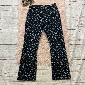 Ottod’Ame Floral Printed Straight Leg Pants sz 6